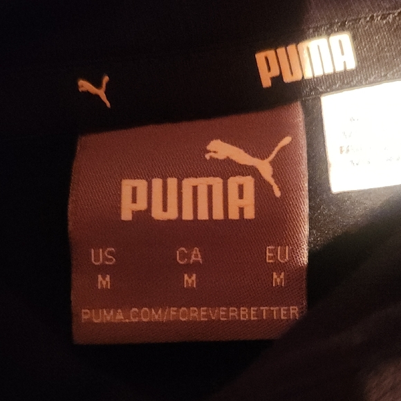Puma Men's Black and Red Hoodies - Picture 2 of 4